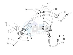 Granturismo 125 L Potenziato drawing Supply system