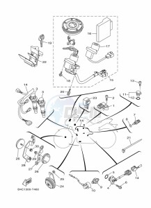 MT-07 ABS MTN690-A (B4C9) drawing ELECTRICAL 2