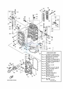 FL250HETX drawing CYLINDER--CRANKCASE-1