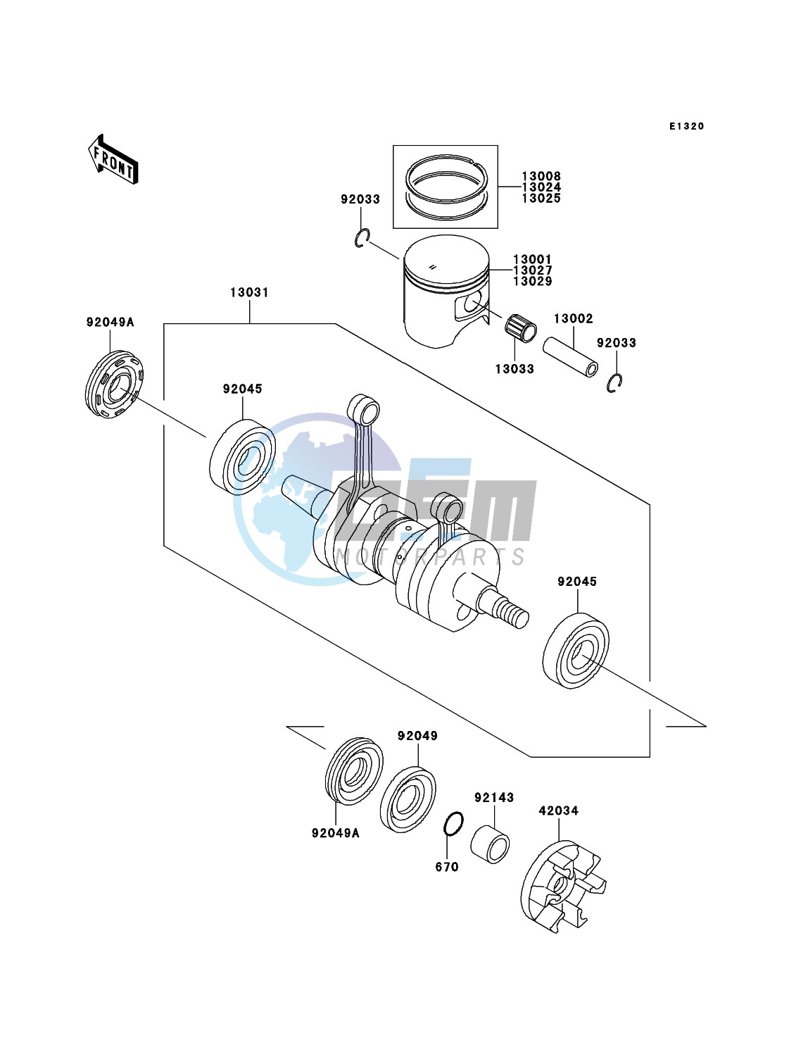 Crankshaft/Piston(s)