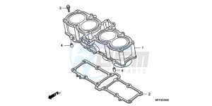 CB1300SA9 F / ABS BCT CMF MME TWO TY2 drawing CYLINDER