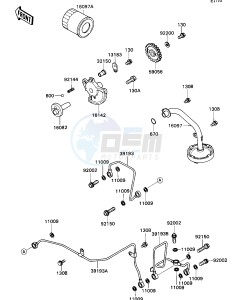 KAF 540 C [MULE 2010] (C1) [MULE 2010] drawing OIL PUMP