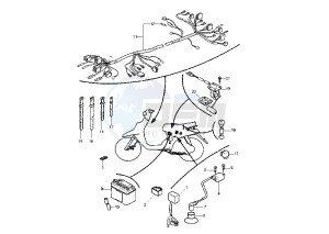 BW'S ORIGINAL EURO2 50 drawing WIRING HARNESS