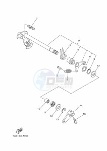 MT-07 MTN690 (BAT1) drawing SHIFT SHAFT