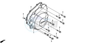 CB600F HORNET S drawing GENERATOR COVER