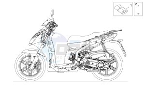 Sport City Street 125 4t 4v e3 drawing Plate set and decal