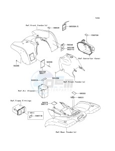 KVF 360 B [PRAIRIE 360] (B6F-B9F) B8F drawing LABELS