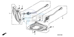 ST1300A9 UK - (E / ABS MKH MME) drawing WINKER