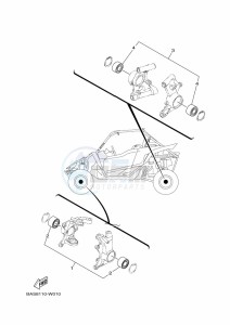 YXZ1000ET YXZ1000R SS (BASN) drawing MAINTENANCE PARTS KIT