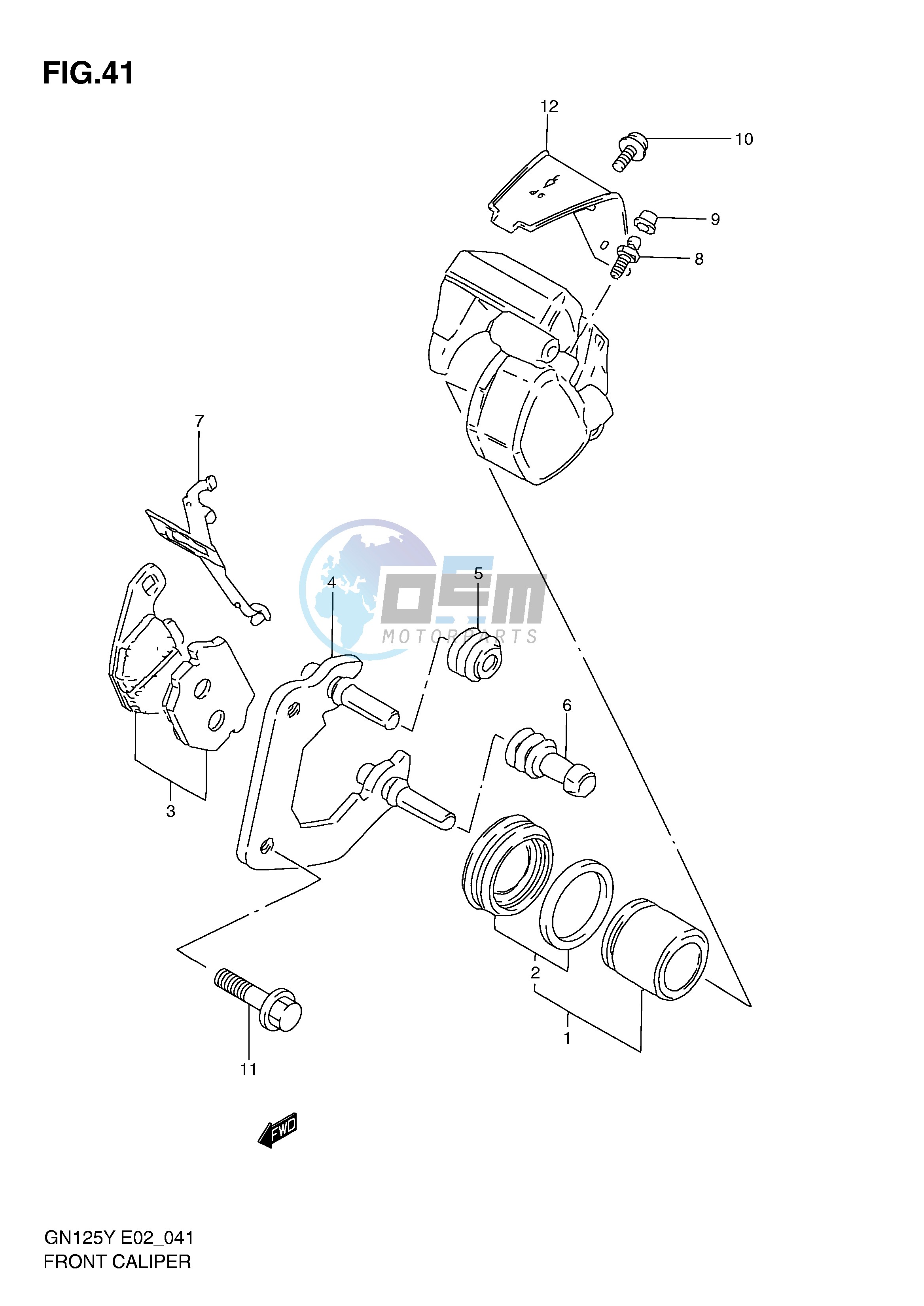 FRONT CALIPER