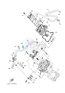 YFM700FWAD YFM70GPAH (2UDE) drawing CYLINDER HEAD