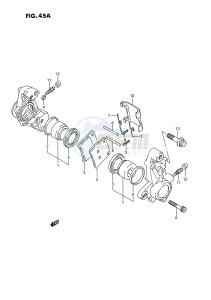 GSX1100 (E2) drawing FRONT CALIPERS (MODEL K L M N)