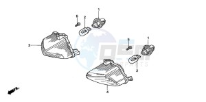 VFR800 drawing WINKER