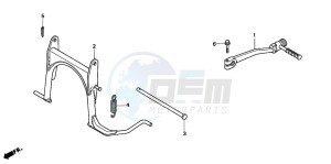 SFX50 drawing STAND/KICK STARTER ARM