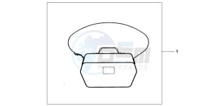 SH150 125 drawing INNERBAG TOPBOX