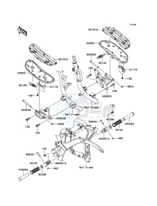 VN900_CLASSIC VN900B8F GB XX (EU ME A(FRICA) drawing Footrests