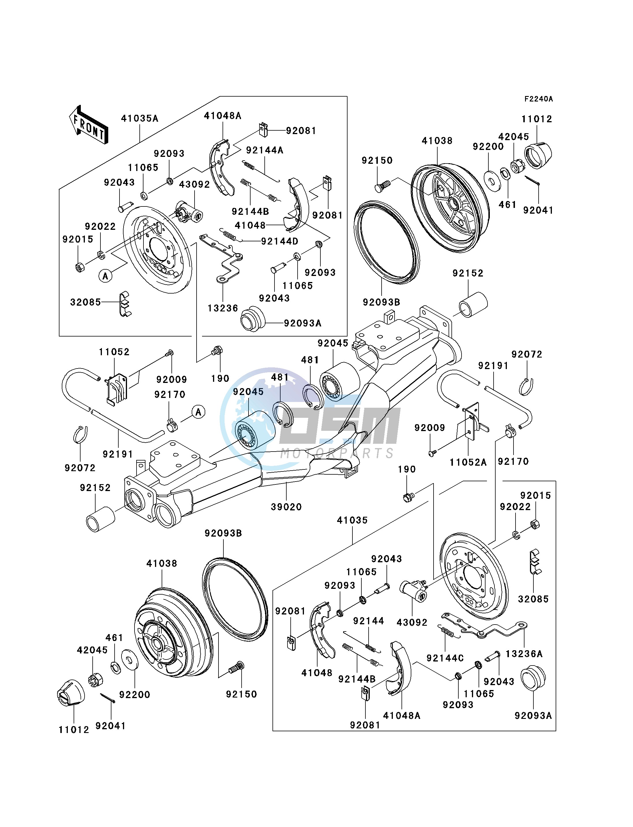 REAR HUBS_BRAKES-- B7F- -