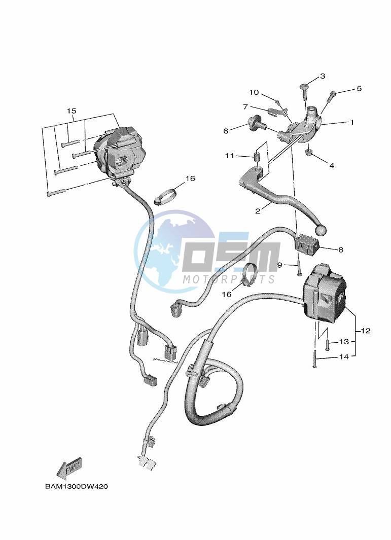 HANDLE SWITCH & LEVER