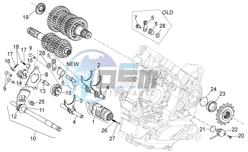 Gear box selector