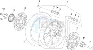 RSV4 1000 RR (EMEA) (EU, IL) drawing Front wheel