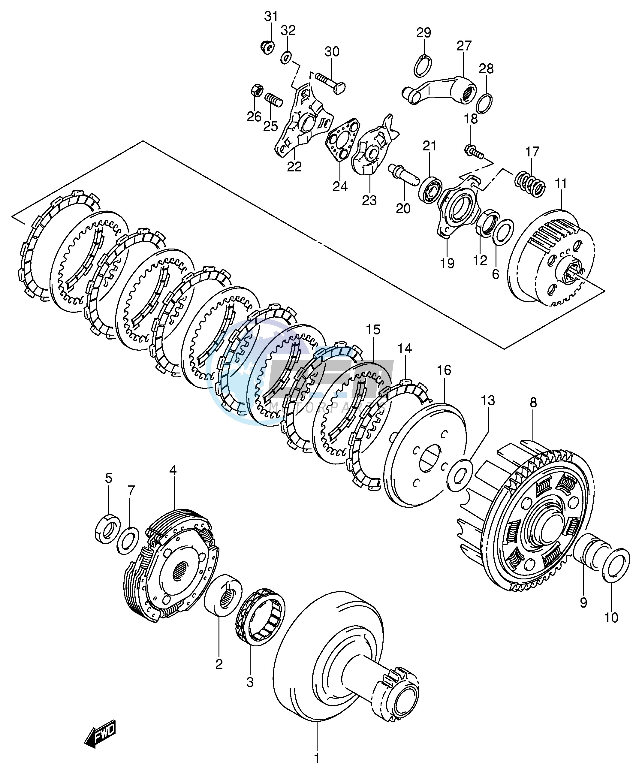 CLUTCH (MODEL K3)