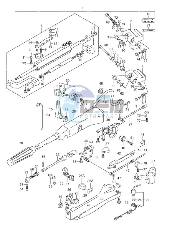 Tiller Handle (2004 & Newer)