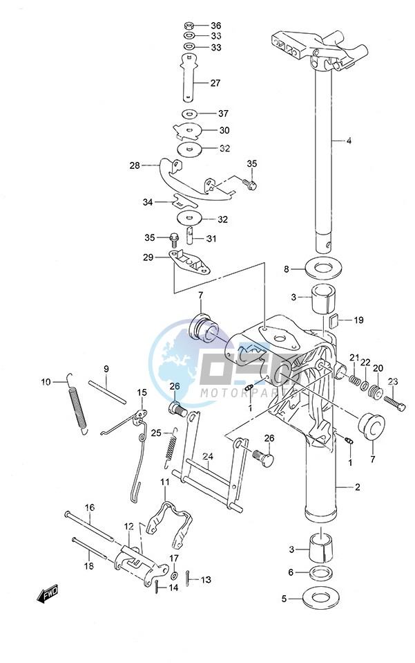 Swivel Bracket Non-Remote Control