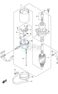 DF 30A drawing Starting Motor Remote Control