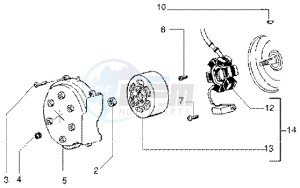 DNA GP EXPERIENCE 50 drawing Flywheel magneto