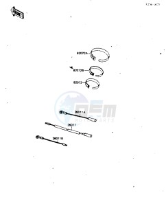 KDX 175 A [KDX175] (A2-A3) [KDX175] drawing CHASSIS ELECTRICAL EQUIPMENT -- 81-82 A2_A3- -