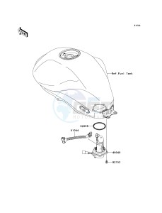 ER 650 C [ER-6N](9F) C9F drawing FUEL PUMP