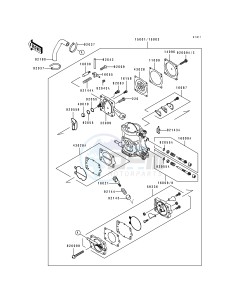 JF 650 B [TS] (B3-B7) [TS] drawing CARBURETOR