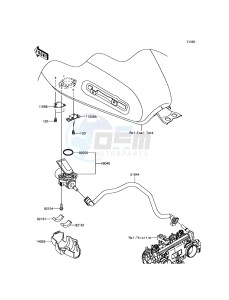 W800 EJ800AGFA GB XX (EU ME A(FRICA) drawing Fuel Pump