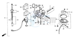 NH90 drawing CARBURETOR