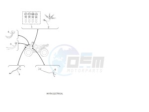 YFM450FWB KODIAK 450 (BHS1) drawing WVTA ELECTRICAL