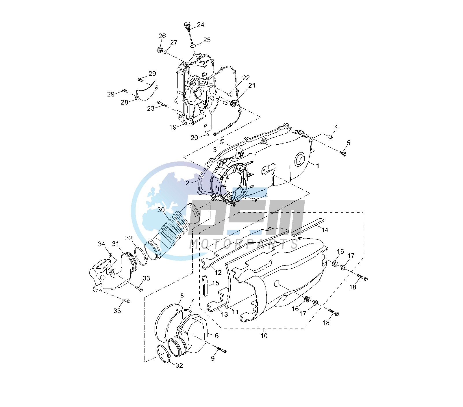 CRANKCASE COVER