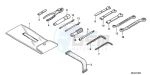 GL1800A Australia - (U) drawing TOOLS