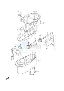 DF 50A drawing Drive Shaft Housing High Thrust