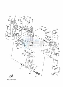 F50FETL drawing MOUNT-2