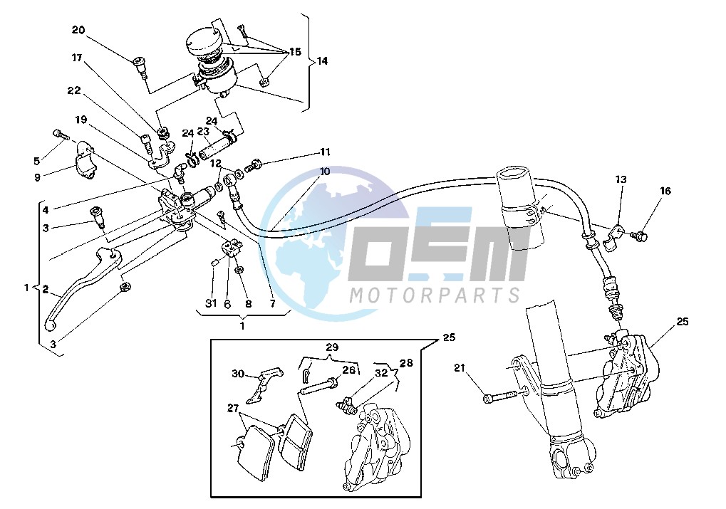 FRONT BRAKE SYSTEM