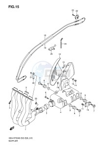 GSX-R750 (E3-E28) drawing MUFFLER