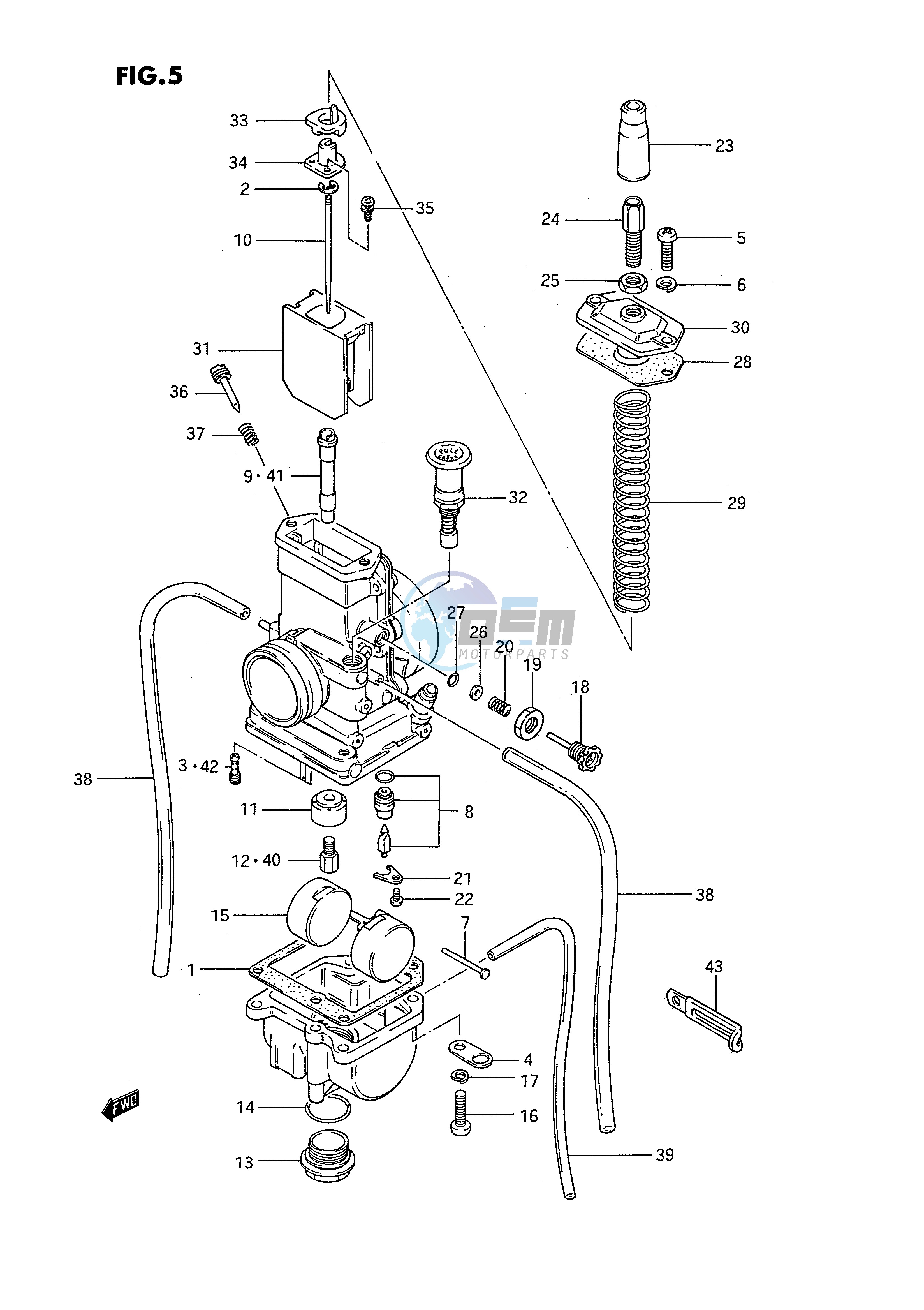 CARBURETOR (MODEL G H J)