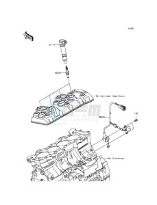 NINJA_ZX-6R ZX636EEF FR GB XX (EU ME A(FRICA) drawing Ignition System