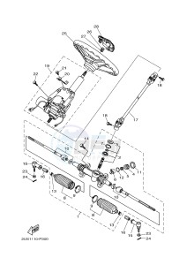 YXC700E YXC700PF VIKING VI (2US3) drawing STEERING