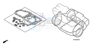 CBR1000RRA France - (F / CMF HRC) drawing GASKET KIT B