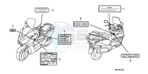 FJS400D9 Europe Direct - (ED) drawing CAUTION LABEL (FJS400D9/F JS400A)