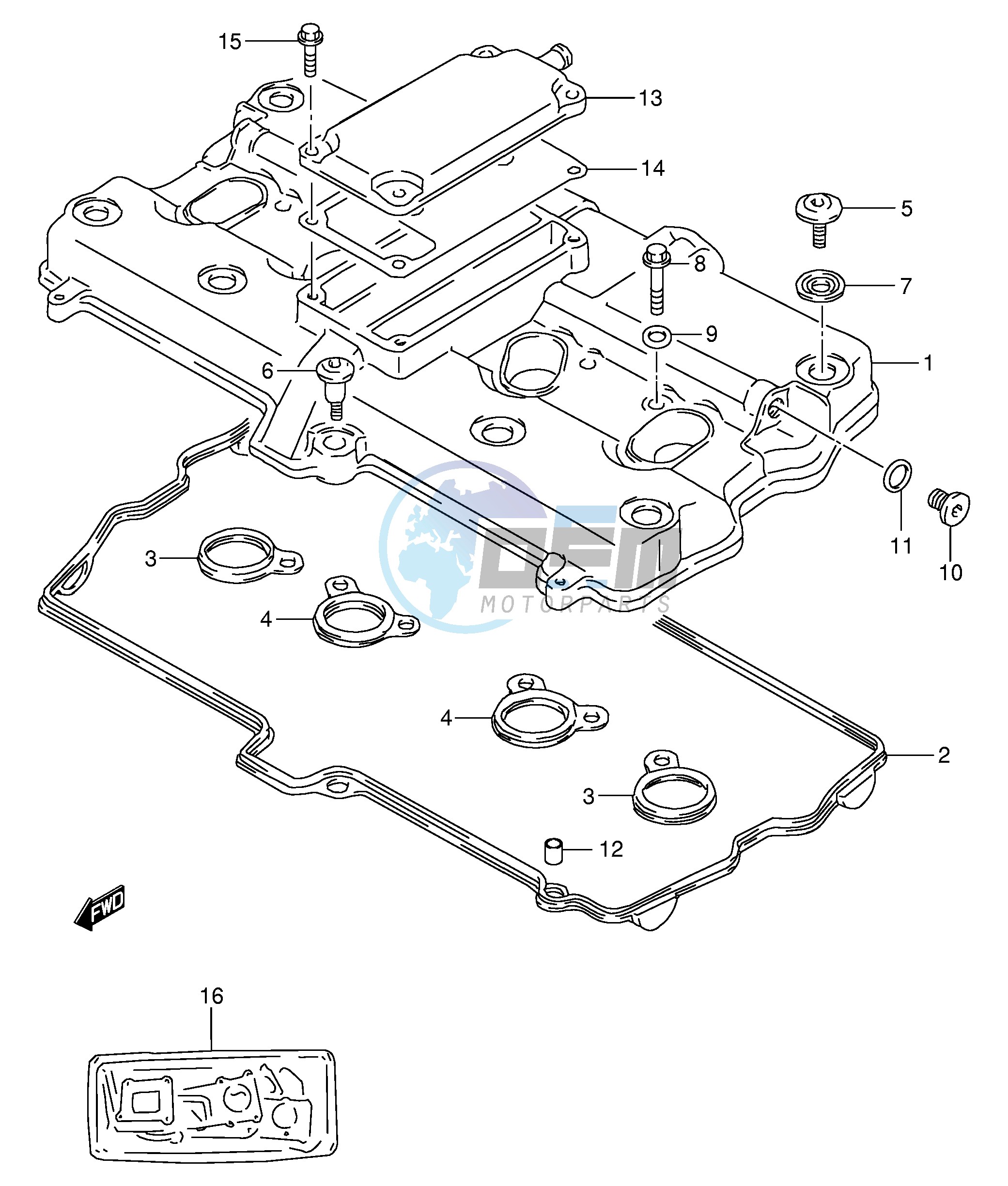 CYLINDER HEAD COVER