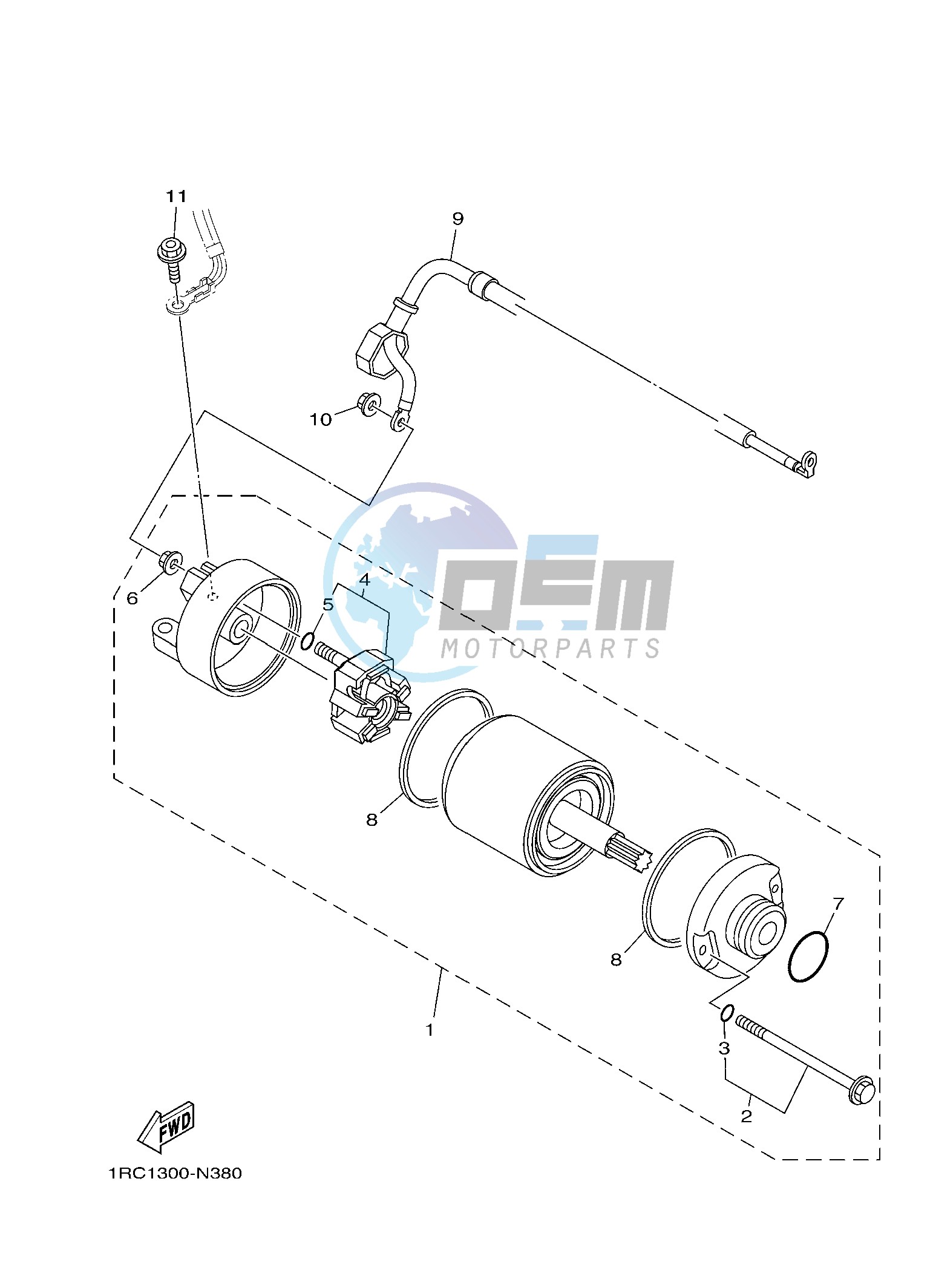 STARTING MOTOR