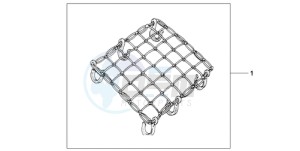 CB1000R9 Europe Direct - (ED) drawing RUBBER NET A