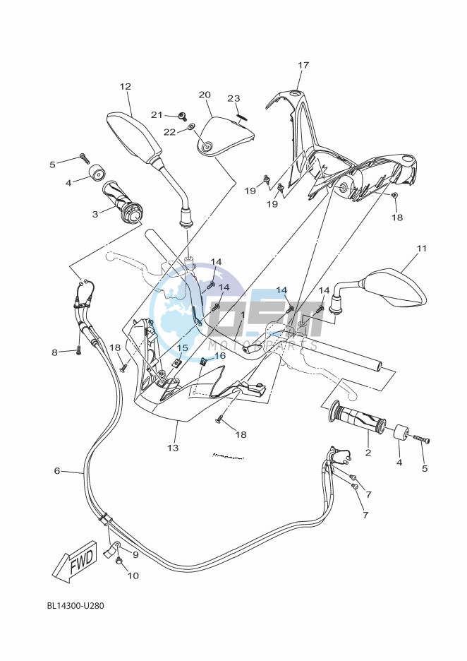 STEERING HANDLE & CABLE